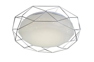 Plafon sufitowy ledowy 3000K 16W SVEN chrom 