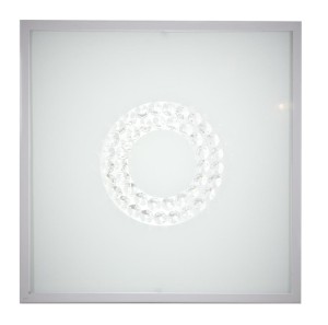 Plafon sufitowy ledowy satyna mały ring RING 29x29 16W 6500 K LED LUX