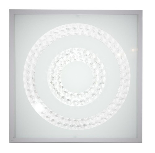 LAMPAMI - kwadratowy plafon, lampa sufitowa, lampa sufitowa do kuchni, lampa na korytarz