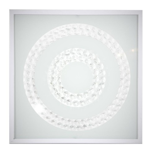 LAMPAMI - kwadratowy plafon, lampa sufitowa, lampa sufitowa do kuchni, lampa na korytarz