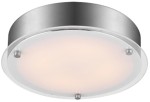 Elegancki plafon sufitowy okrągły LED 18W 3000K RONDA SATYNA