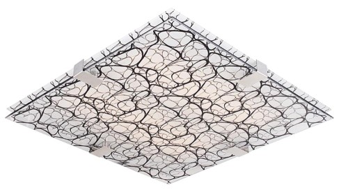 LAMPAMI - kwadratowy plafon, lampa sufitowa, lampa sufitowa do kuchni, lampa na korytarz