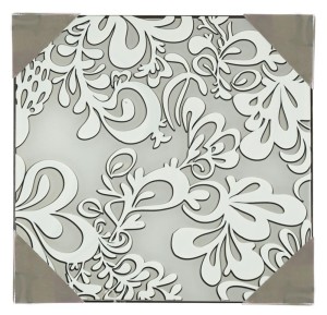 Plafon sufitowy kwadrat 40x40 3xE27 60W CEDRA