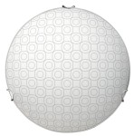 Lampa sufitowa biały plafon okrągły 30 1xE27 60W SESI