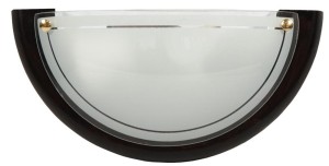 Klasyczny kinkiet z drewnem 1/2 30 1xE27 60W STANDARD VENGE