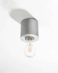 Lampa z betonu plafon SALGADO beton