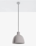 Lampa z betonu sufitowa wisząca 128 cm 1xE27 DAMASO 