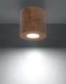 LAMPAMI - lampa drewniana nowoczesna, lampa sufitowa, lampa do sypialni