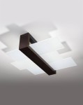 Lampa sufitowa plafon FENIKS 2 wenge