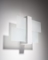 LAMPAMI - lampa biała do salonu, lampa ścienna biała,kinkiet biały