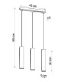 LAMPAMI - lampa drewniana szkic