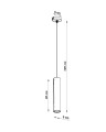 LAMPAMI - lampa drewniana szkic