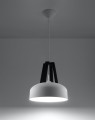 LAMPAMI - lampa sufitowa biała nowoczesna, żyrandol biały, biała lampa wisząca