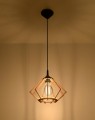 LAMPAMI - lampa drewniana wisząca, żyrandol drewniany, lampa z  drewna