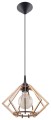 LAMPAMI - lampa drewniana wisząca, żyrandol drewniany, żyrandol boho