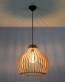 LAMPAMI - żyrandol drewniany, lampa sufitowa drewniana, lampa drewniana, lampa drewniana wisząca