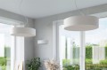 LAMPAMI - nowoczesna lampa ścienna do salonu, biały kinkiet, lampa ścienna do salonu