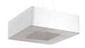 LAMPAMI - nowoczesna lampa sufitowa do salonu, biały żyrandol, lampa wisząca do salonu