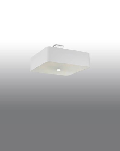 LAMPAMI - nowoczesna lampa sufitowa do salonu, biały plafon, plafon nowoczesny ledowy