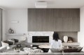 LAMPAMI - nowoczesna lampa ścienna do salonu, biały kinkiet, kinkiet nowoczesny ledowy