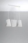 Nowoczesna lampa wisząca biała potrójna 128 cm 3xE27 BLUM 3