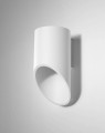 LAMPAMI - lampa ścienna biała, lampa tuba ścienna biała, biały kinkiet do salonu