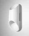 LAMPAMI - lampa ścienna biała, lampa tuba ścienna biała, biały kinkiet do salonu