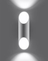 LAMPAMI - lampa ścienna biała, lampa tuba ścienna biała, biały kinkiet do salonu