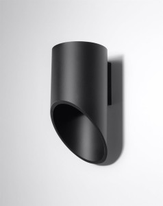 Czarny kinkiet nowoczesny 1xG9 PENNE 20 