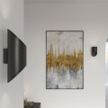 LAMPAMI - lampa ścienna czarna, lampa tuba ścienna czarna, kinkiet czarny nowoczesny