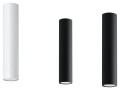 LAMPAMI - lampa sufitowa biała, lampa tuba sufitowa biała, biały plafon do salonu