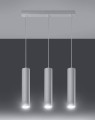 LAMPAMI - lampa wiszące tuby, lampa sufitowa biała, lampa nad stół