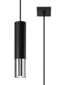 LAMPAMI - lampa wisząca tuba, lampa sufitowa czarna, lampa nad stół, lampa nad wyspę
