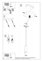 LAMPAMI - lampa wisząca tuba szkic