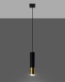 LAMPAMI - lampa wisząca tuba, lampa sufitowa czarna, lampa nad stół, lampa nad wyspę