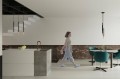 LAMPAMI - potrójna lampa wisząca czarna, lampa nad wyspę, lampa czarna z miedzią