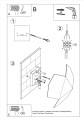 LAMPAMI - lampa ścienna szkic