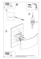 LAMPAMI - lampa ścienna szkic