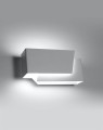 LAMPAMI - lampa sufitowa biała, kinkiet nowoczesny, lampa do salonu biała sufitowa