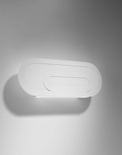 LAMPAMI - lampa sufitowa biała, kinkiet nowoczesny, lampa do salonu biała sufitowa