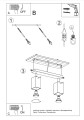 LAMPAMI - lampa sufitowa biała szkic