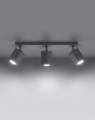 LAMPAMI - lampa sufitowa biała, plafon nowoczesny, lampa sufitowa biała regulowana