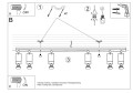 LAMPAMI - lampa sufitowa czarna listwa szkic