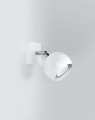 LAMPAMI - lampa ścienna biała, kinkiet nowoczesny, lampa kinkiet biały regulowany