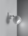 LAMPAMI - lampa ścienna biała, kinkiet nowoczesny, lampa kinkiet biały regulowany