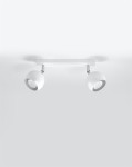Lampa sufitowa biała regulowana 2xGU10 OCULARE 2
