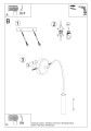 LAMPAMI - lampa ścienna czarna szkic