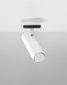 LAMPAMI - lampa sufitowa biała, plafon nowoczesny, lampa tuby białe do salonu