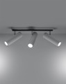 LAMPAMI - lampa sufitowa biała, plafon nowoczesny, lampa tuby białe do salonu