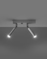 LAMPAMI - lampa sufitowa biała, plafon nowoczesny, lampa tuby białe do salonu